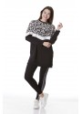 ÜST LEOPAR DESEN SWEAT 